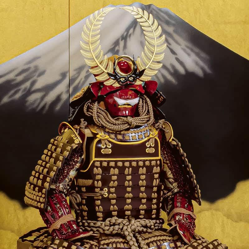 五月人形 鈴甲子雄山 徳川家康 兜 鎧 五月人形 徳川家康 兜